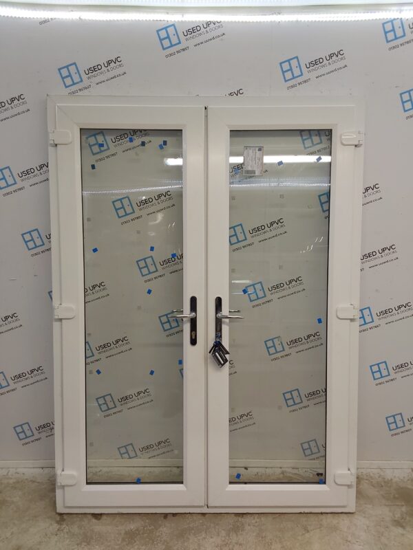 Brand New White Upvc French Doors 1490mm x 2035mm EA3