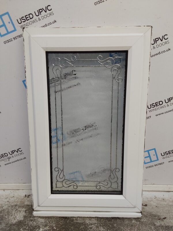 Used White Upvc Window 610mm x 1000mm W0541