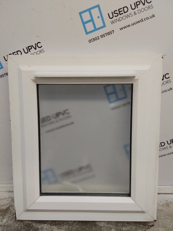 Used White Upvc Window 650mm x 740mm W0475