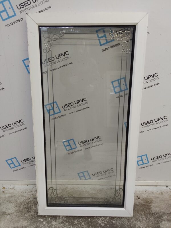 Used White Upvc Window 675mm x 1320mm W0477