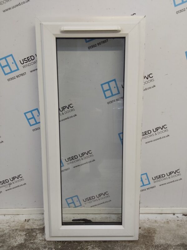 Used White Upvc Window 560mm x 1255mm W0478