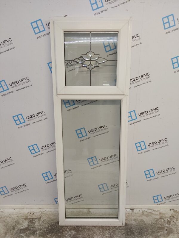 Used White Upvc Window 640mm x 1870mm C5060