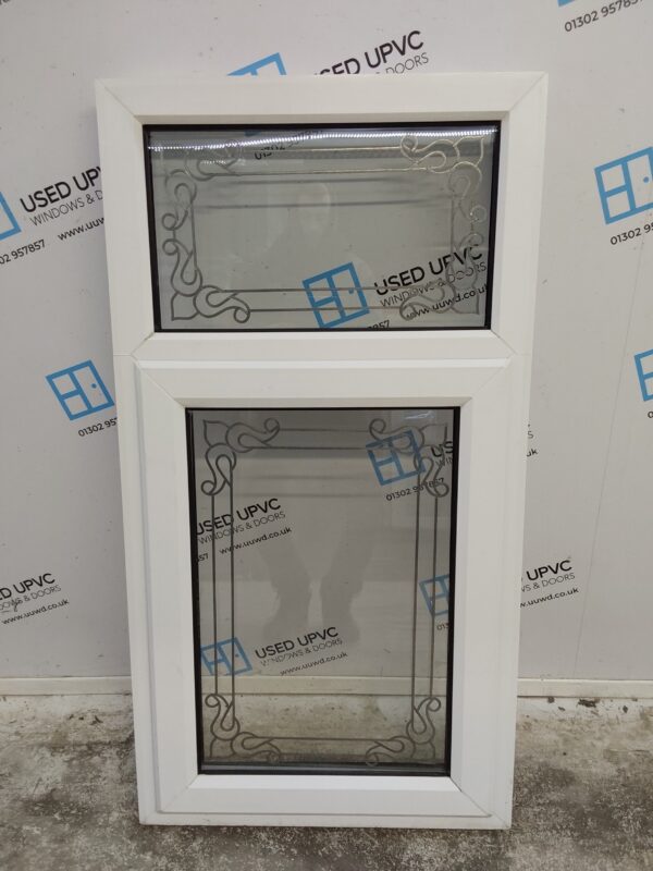 Used White Upvc Window 655mm x 1230mm W0349