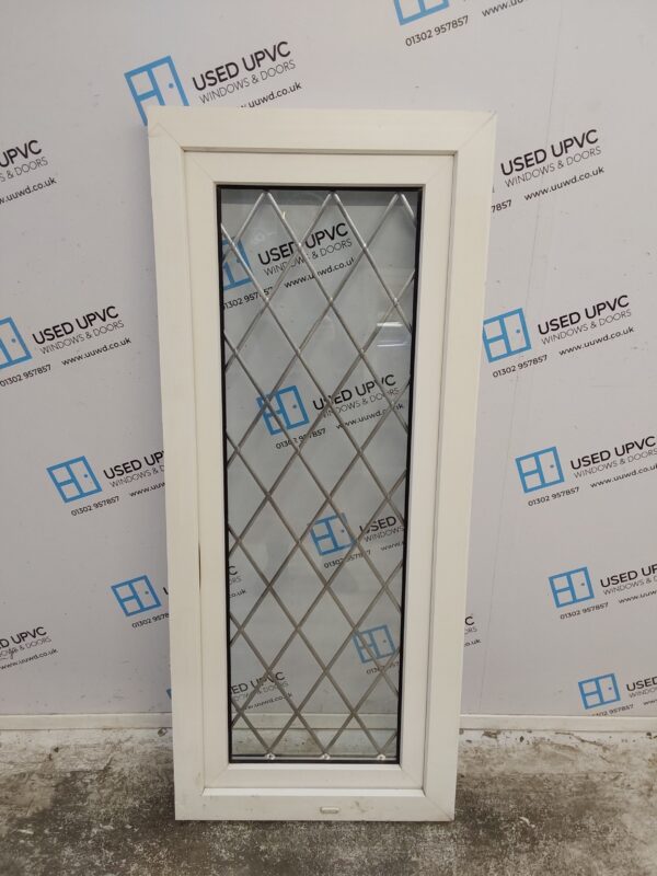 Used White Upvc Tilt And Turn Window 620mm x 1480mm W0099