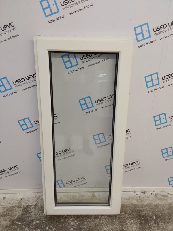 Used White Upvc Window 620mm x 1350mm W0298