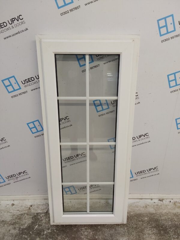 Used White Upvc Window 575mm x 1325mm C4B025