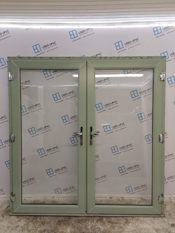 Used Chartwell Green Upvc French Doors 1990mm x 2020mm EA15