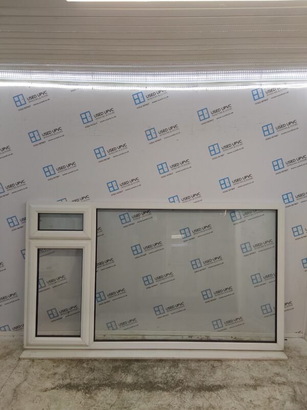 Used White Upvc Window 2365mm x 1380mm LW0016