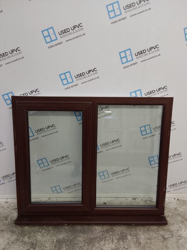 Used Woodgrain Upvc Window 1290mm x 1070mm C5043