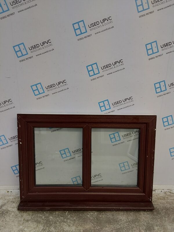 Used Woodgrain Upvc Tilt And Turn Window 1195mm x 825mm C5064