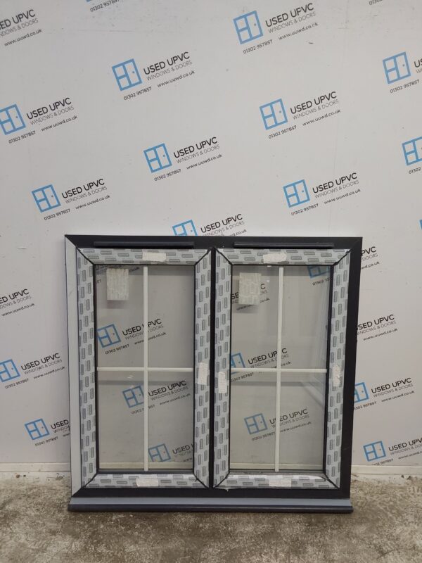 Brand New Anthracite Grey Upvc Window 1240mm x 1195mm C4A018