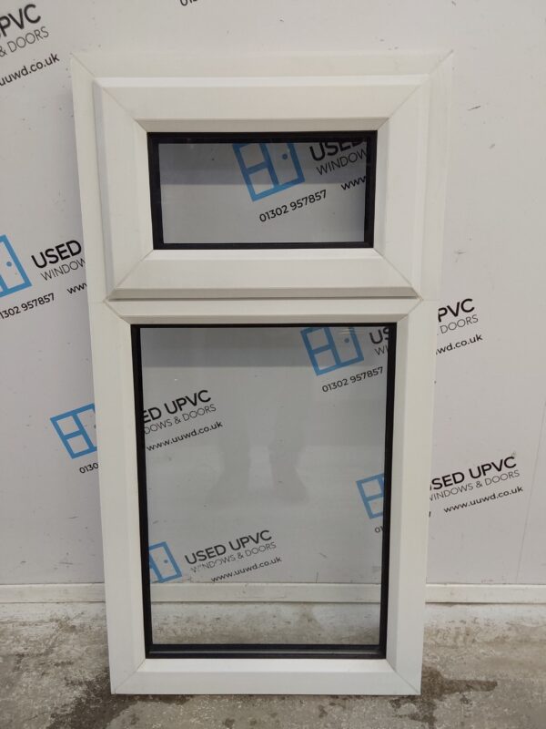 Used White Upvc Window 540mm x 1035mm W0485