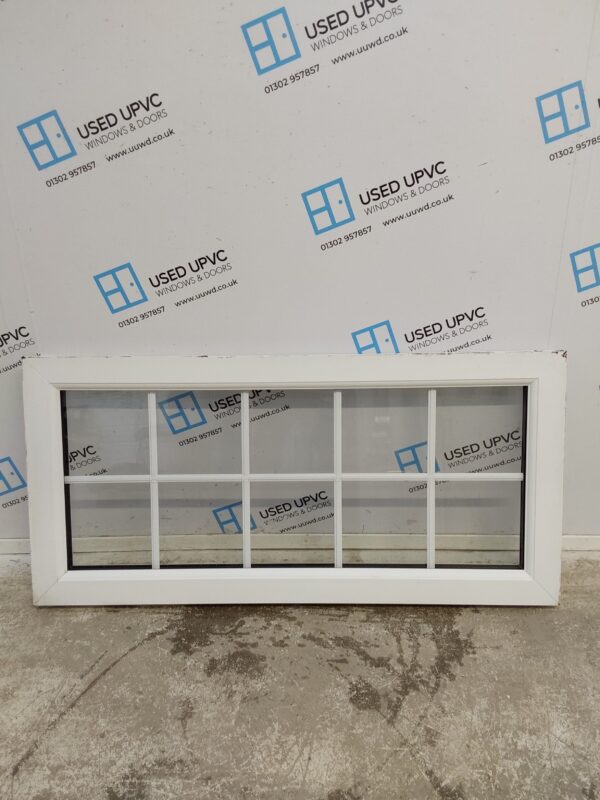 Used White Upvc Window 1215mm x 580mm W0459