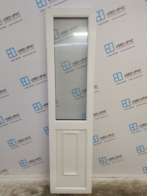 Used White Upvc Side Panel 495mm x 2040mm SP042