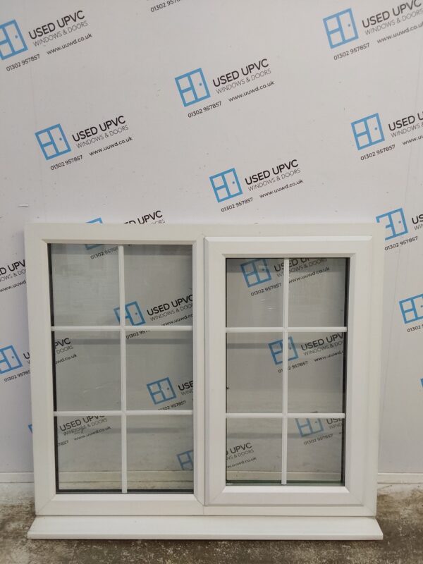 Used White Upvc Window 1215mm x 1075mm SC1028