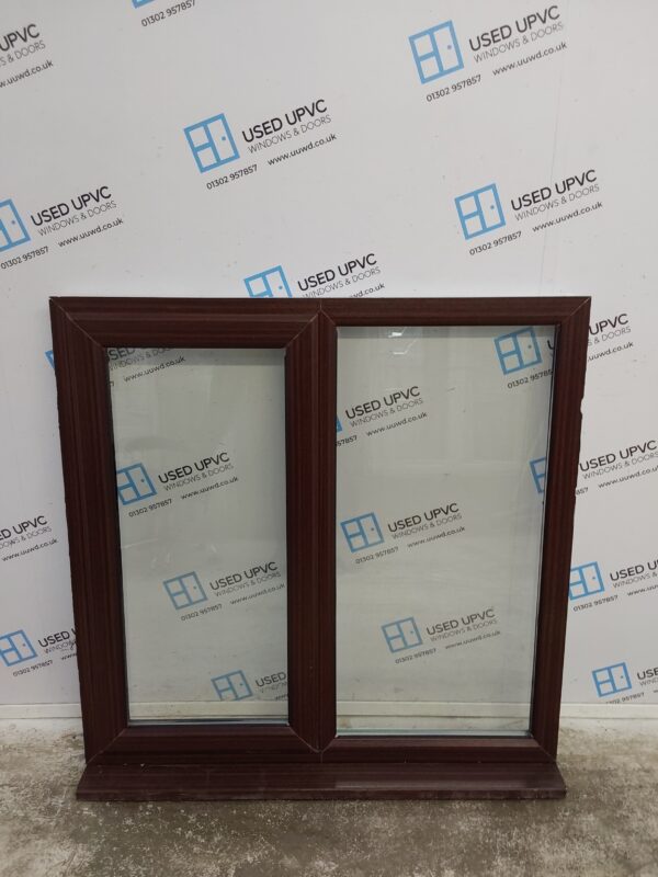 Used Woodgrain Upvc Window 1190mm x 1190mm C5028