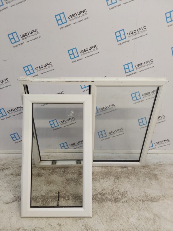 Used White Upvc Window 1215mm x 1050mm LW0106 - Image 2