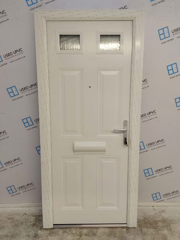 Brand New Dark Blue Composite Front Door (Outwards Opening) 930mm x 2030mm (Reduce To 880mm x 2020mm) ND60 - Image 6