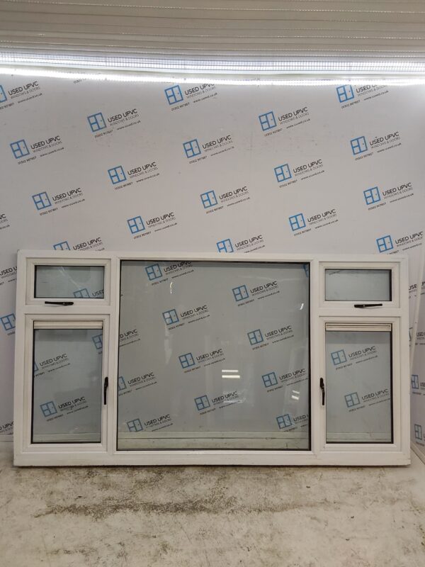 Used White Upvc Window 2485mm x 1340mm LW0037 - Image 3