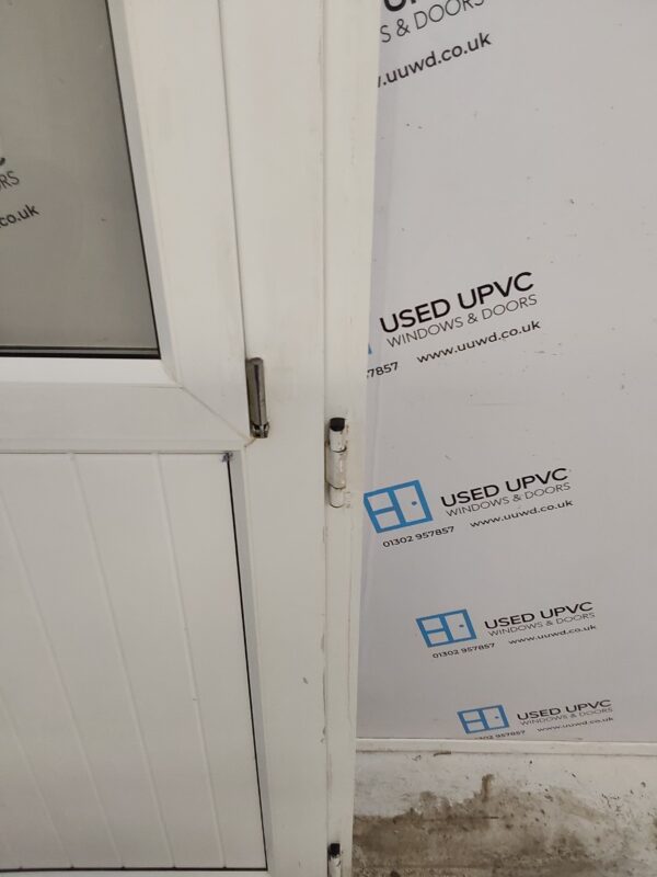 Used White Upvc Stable Door 900mm x 2045mm 0028 - Image 10