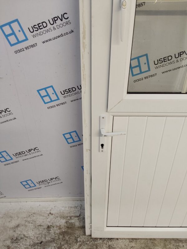 Used White Upvc Stable Door 900mm x 2045mm 0028 - Image 11