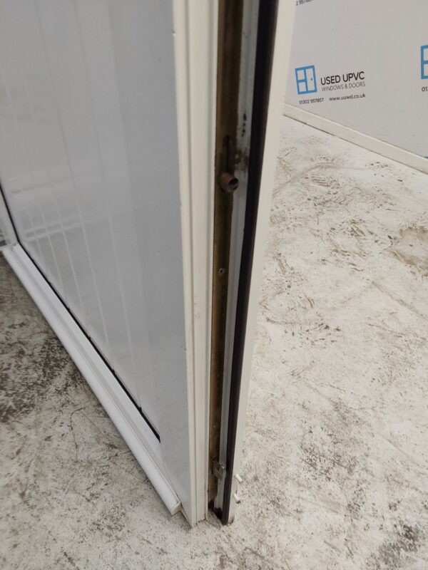 Used White Upvc Stable Door 900mm x 2045mm 0028 - Image 7