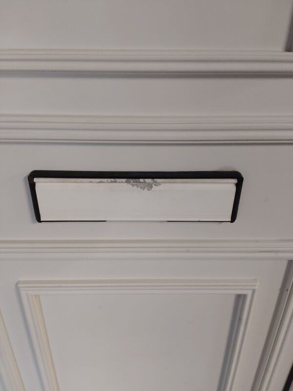 Used White Upvc Front Door And Toplight 880mm x 2570mm 0554 - Image 13