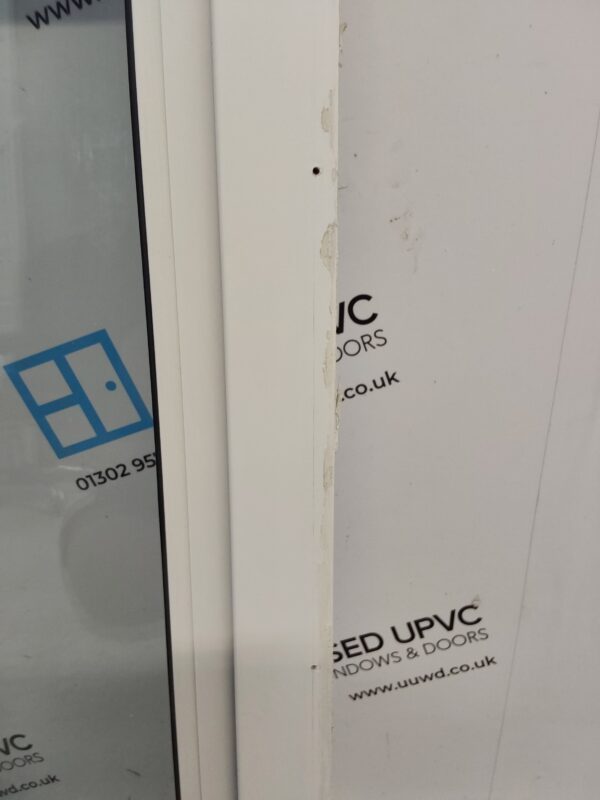 Used White Upvc Window 430mm x 1480mm W0018 - Image 7