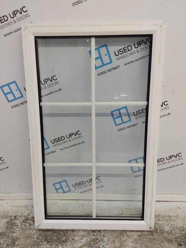 Used White Upvc Window 635mm x 1035mm C2087 - Image 2