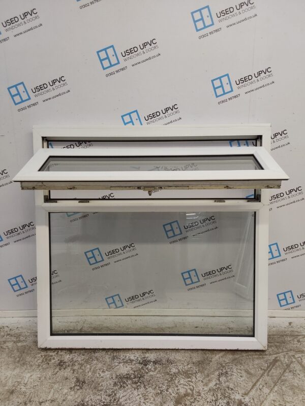 Used White Upvc Window 1220mm x 1185mm (reduce to 1170mm) C3W068 - Image 3