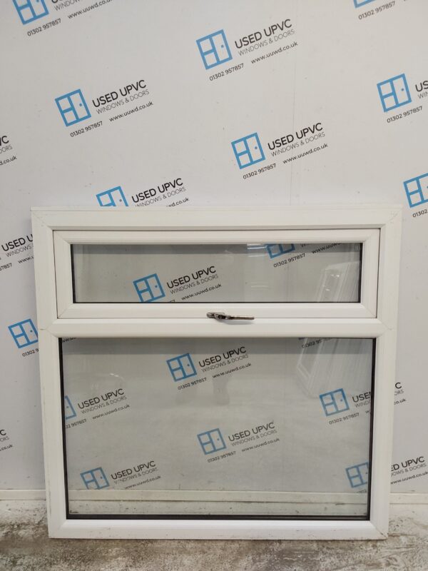 Used White Upvc Window 1220mm x 1185mm (reduce to 1170mm) C3W068 - Image 2