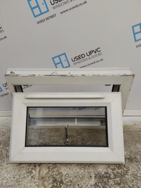 Used White Upvc Window 625mm x 415mm W0240 - Image 3