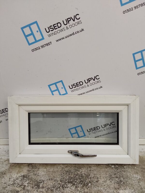 Used White Upvc Window 735mm x 390mm W0392 - Image 2