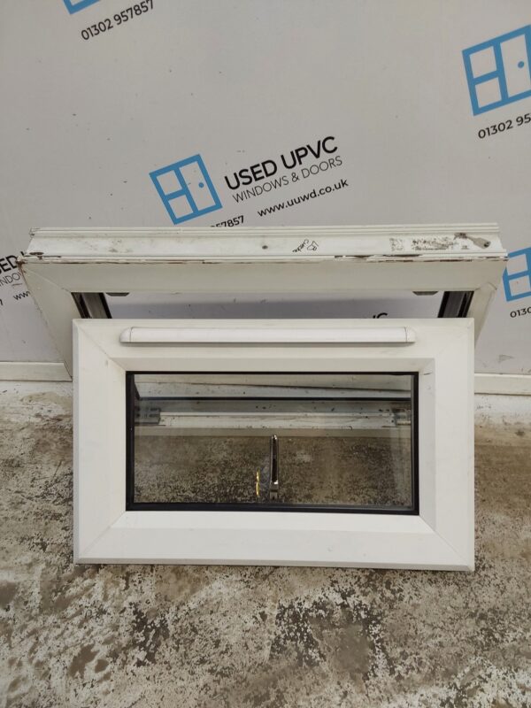 Used White Upvc Window 625mm x 415mm W0395 - Image 4