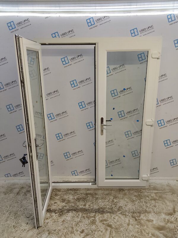 Brand New White Upvc French Doors 1490mm x 2035mm EA8 - Image 3