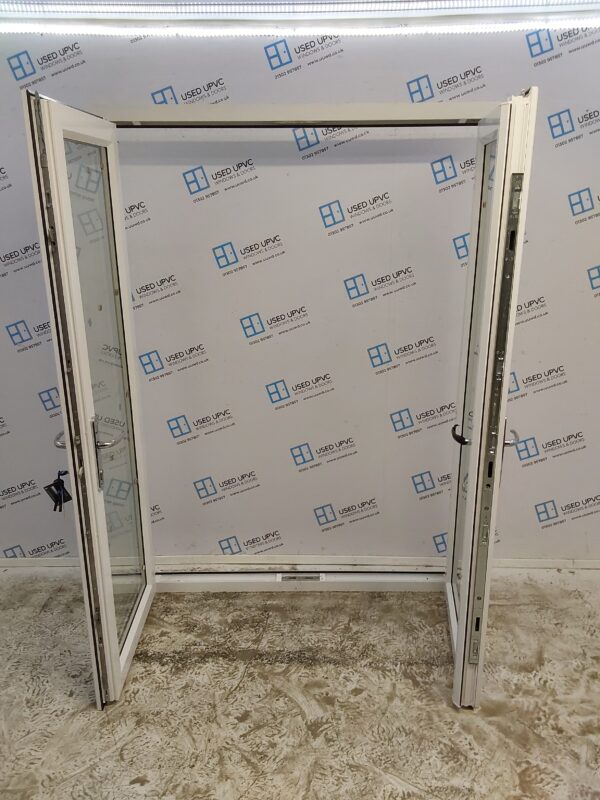 Brand New White Upvc French Doors 1490mm x 2035mm EA8 - Image 4