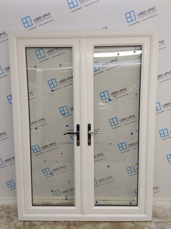 Brand New White Upvc French Doors 1490mm x 2035mm EA8 - Image 2