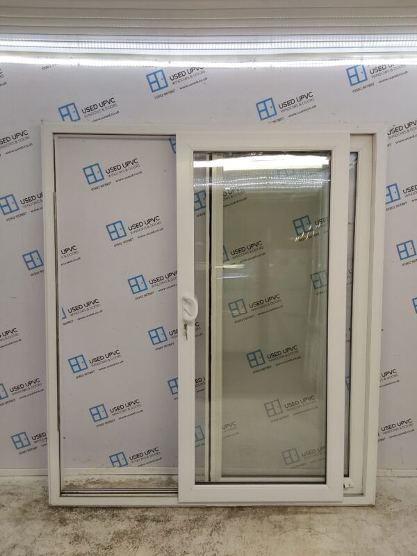 Used White Upvc Sliding Patio Doors 1795mm x 2070mm EA2 - Image 4