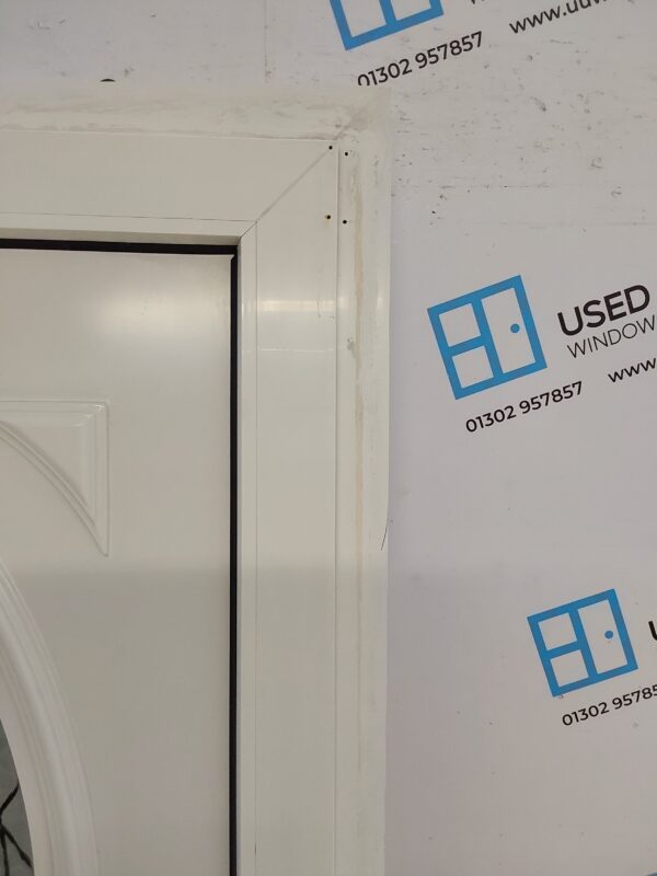 Used White Upvc Front Door 925mm x 2055mm 0548 - Image 12