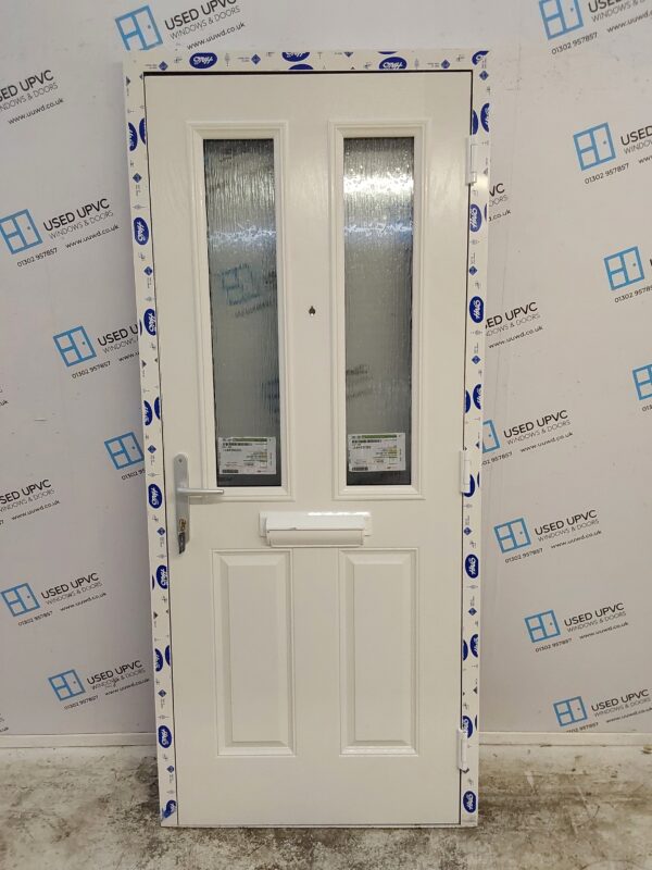 Brand New Dark Blue Composite Front Door 900mm x 2070mm C1ND23 - Image 2