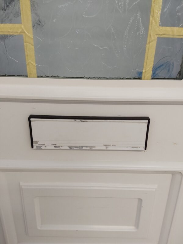 Used White Upvc Front Door 890mm x 2070mm (Reduce To 875mm) C6006 - Image 7