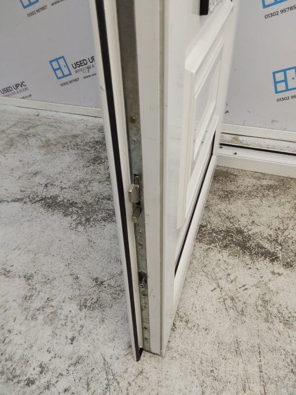 Used White Upvc Front Door 890mm x 2070mm (Reduce To 875mm) C6006 - Image 6