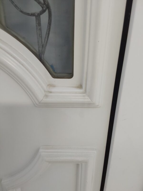 Used White Upvc Back Door 900mm x 2040mm C6020 - Image 9