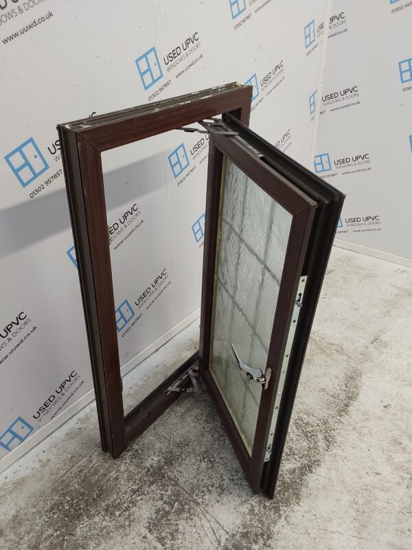 Used Woodgrain Upvc Window 620mm x 1025mm C2078 - Image 3