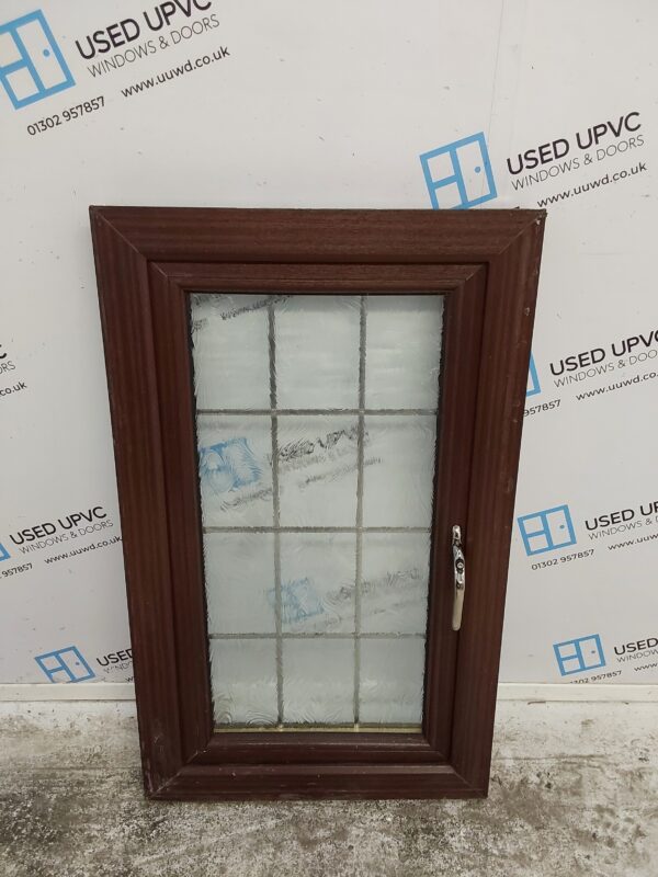 Used Woodgrain Upvc Window 620mm x 1025mm C2078 - Image 4