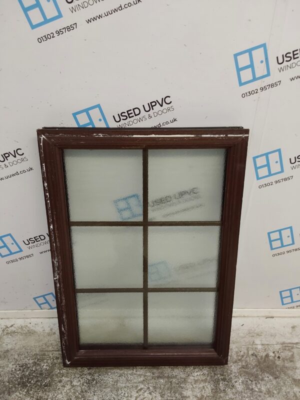 Used Woodgrain Upvc Window 625mm x 890mm C2B090 - Image 2