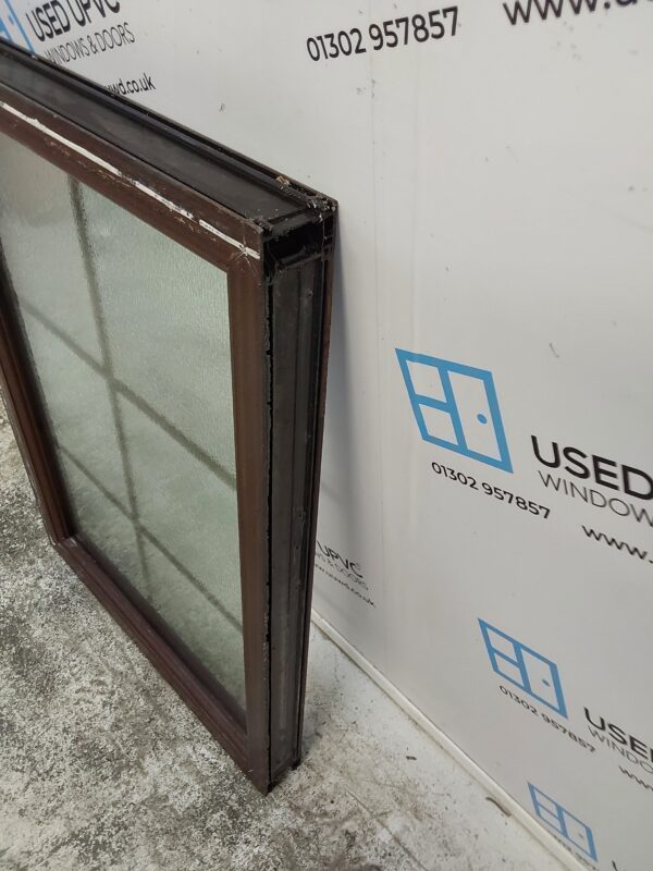 Used Woodgrain Upvc Window 625mm x 890mm C2B090 - Image 3