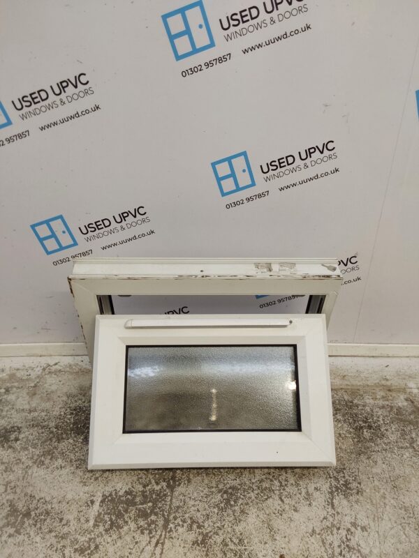 Used White Upvc Window 625mm x 415mm W0441 - Image 2