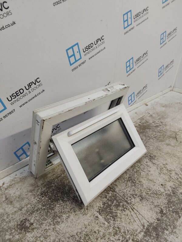 Used White Upvc Window 625mm x 415mm W0441 - Image 3