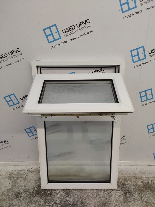 Used White Upvc Window 630mm x 1045mm C4W007 - Image 2